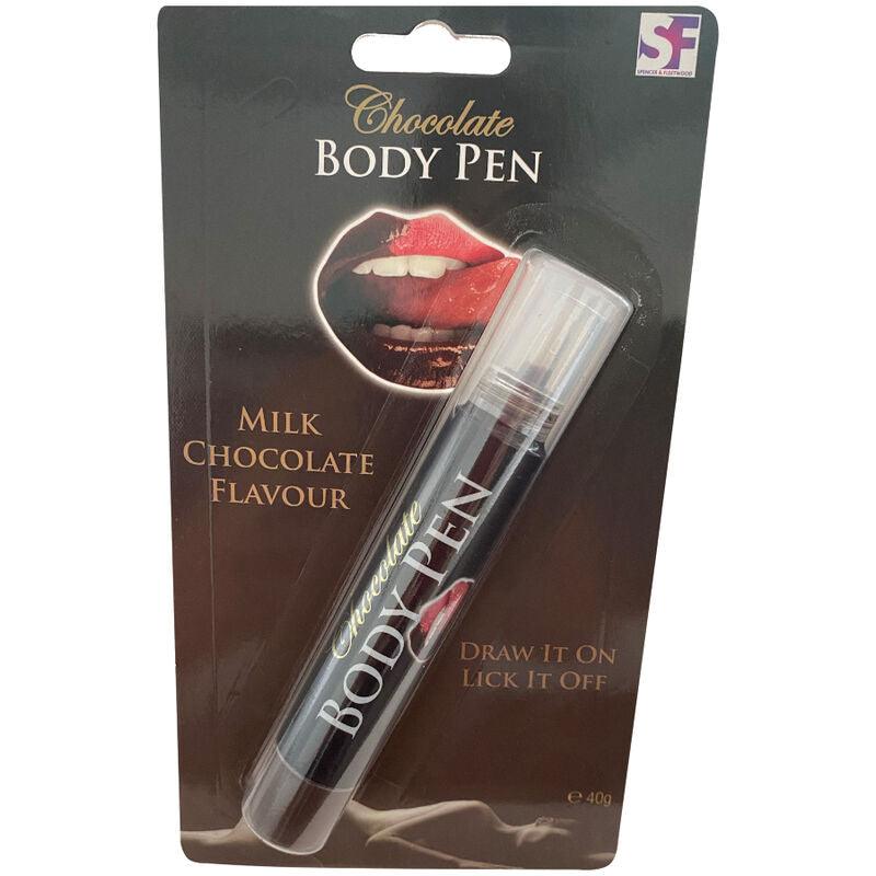 spencer fleetwood penna per il corpo al cioccolato