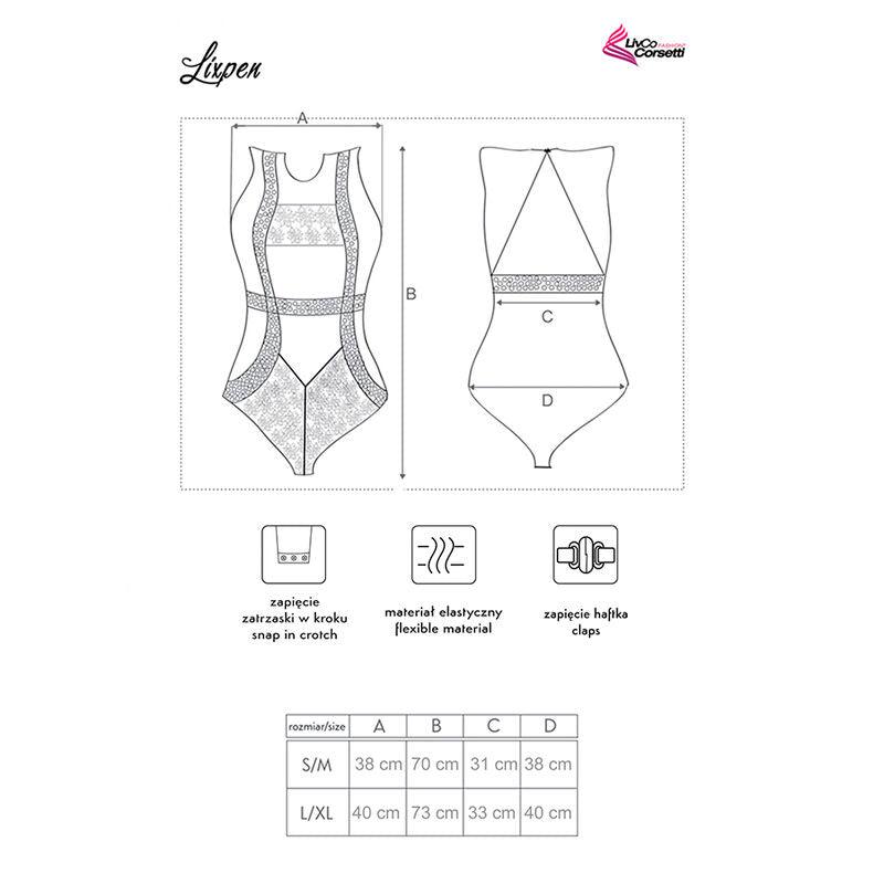 livco corsetti fashion lixpen lc 90612 corpo nero