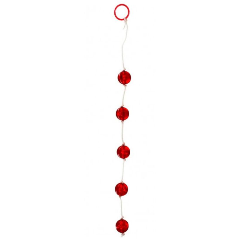 SEVEN CREATIONS - PALLINE ANAL TRASPARENTI TAGLIA L