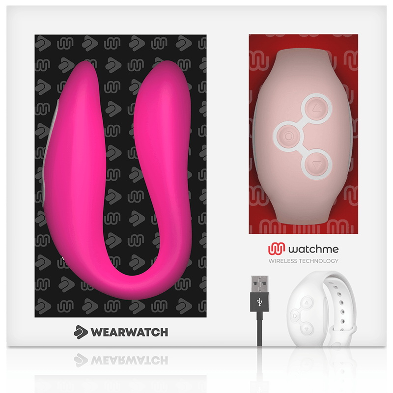 wearwatch vibratore watchme doppia tecnologia fucsia rosa