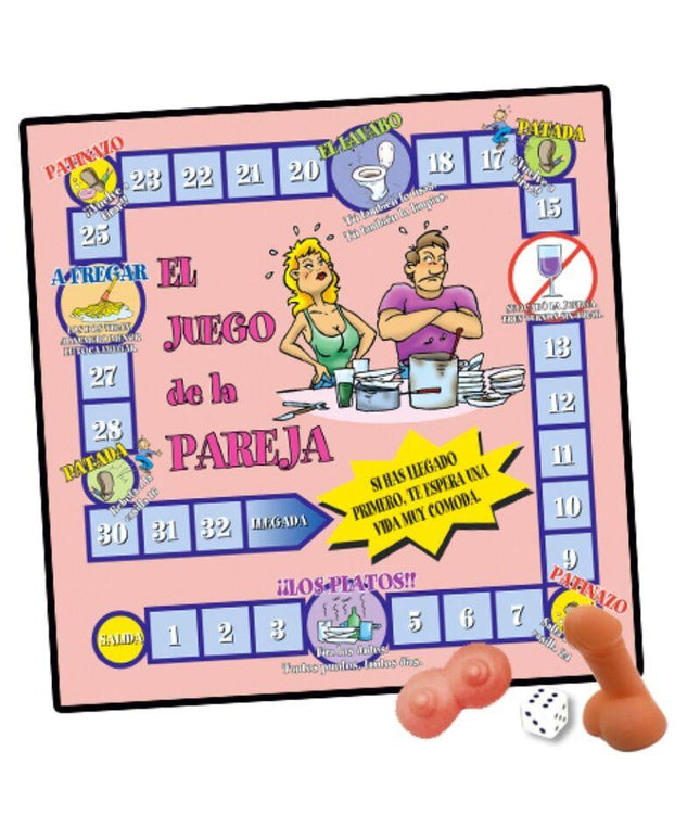 INEDIT - IL GIOCO DELLA COPPIA (MEASURE: 33.5 X 33.5CM) - Only Vibes