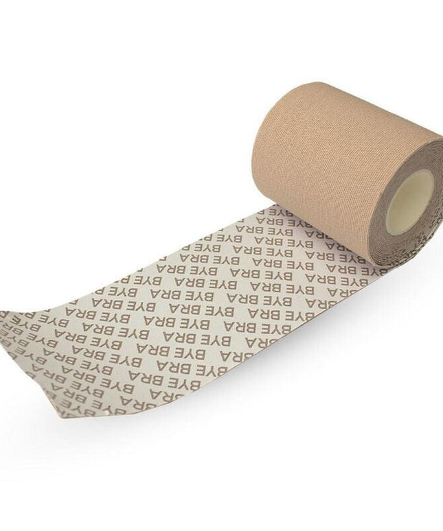 bye bra nastro corpo 5 m x 6 5 cm 3 paia di copri capezzoli beige