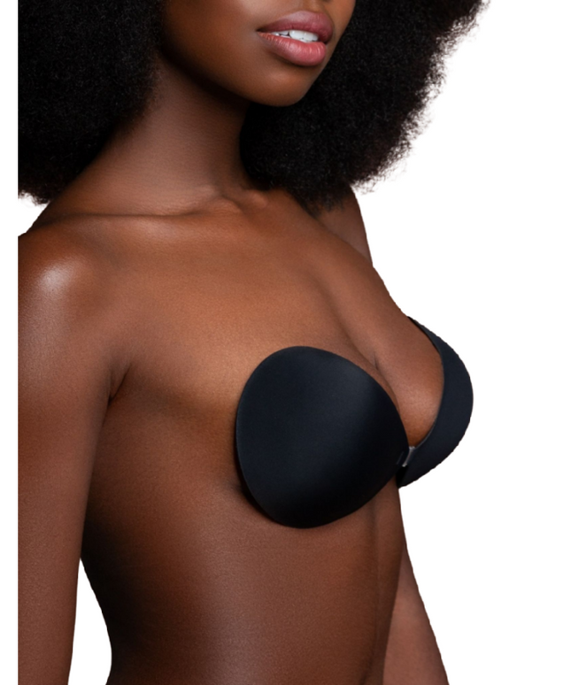 BYE-BRA - REGGISENO INVISIBLE NERO COPPA A