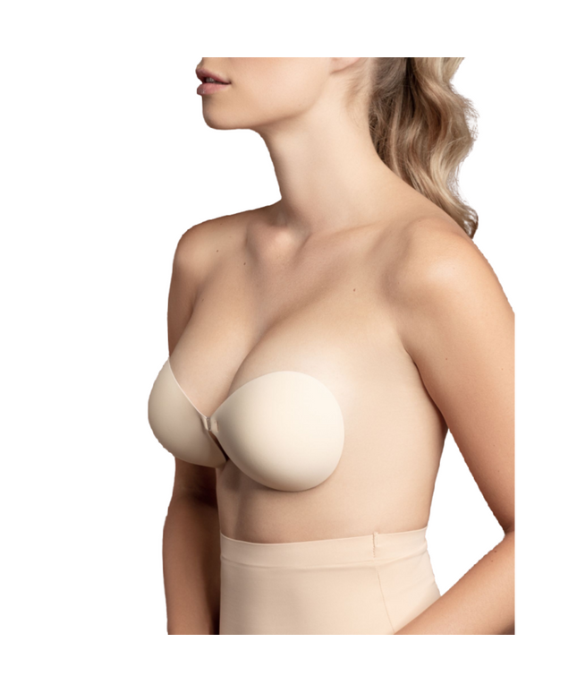 BYE-BRA - REGGISENO INVISIBLE NERO COPPA A