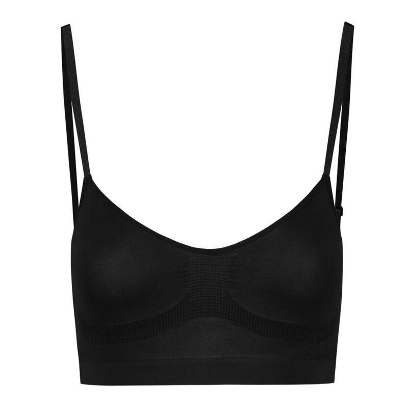 bye bra medium control reggiseno senza cuciture nero misurare s