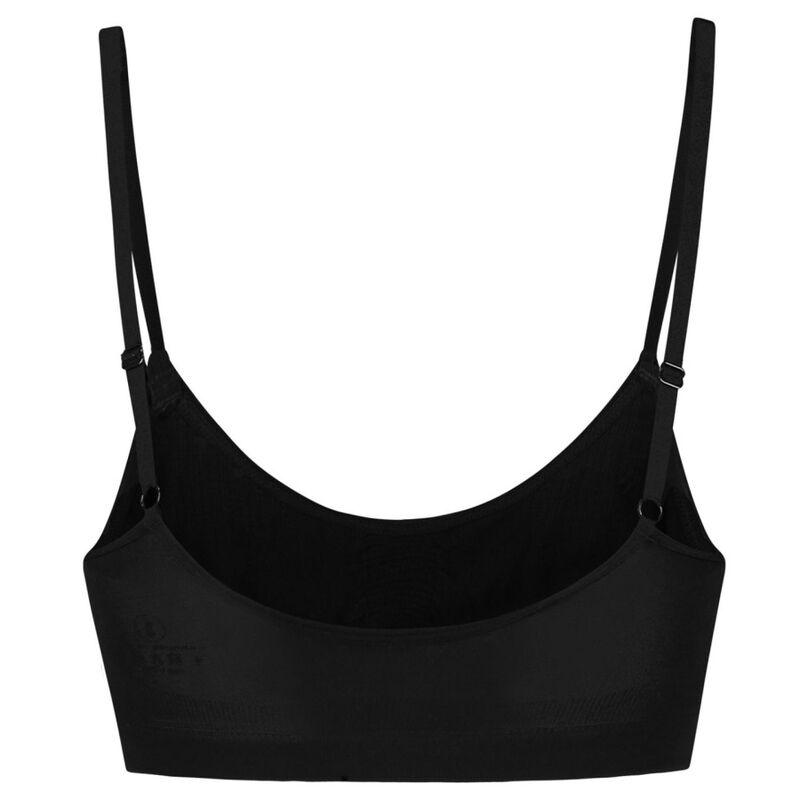 bye bra medium control reggiseno senza cuciture nero misurare s