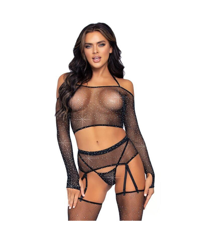 leg avenue set quattro pezzi taglia unica