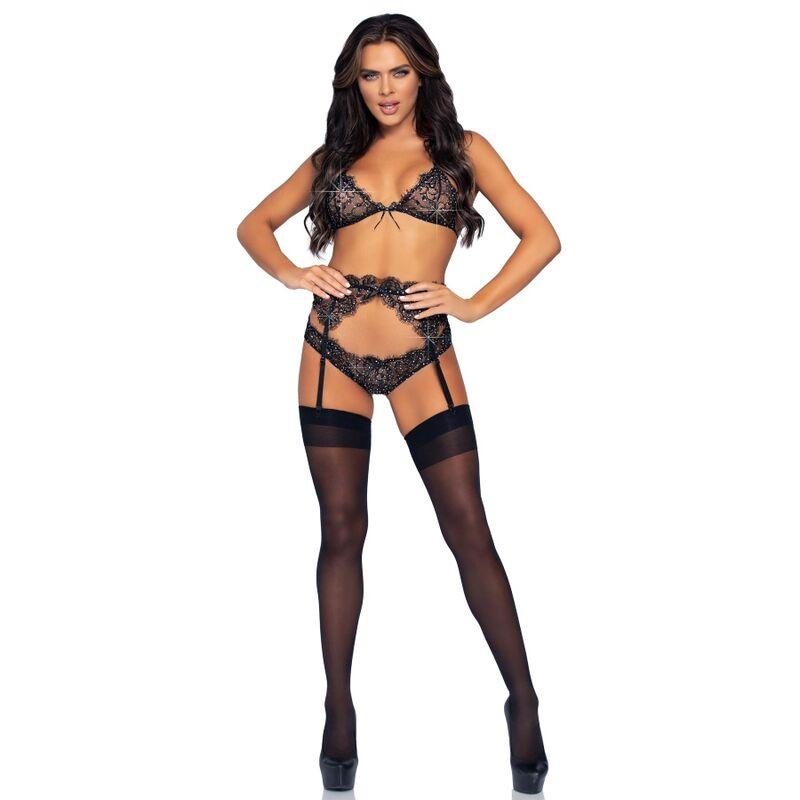 leg avenue set tre pezzi shinny m