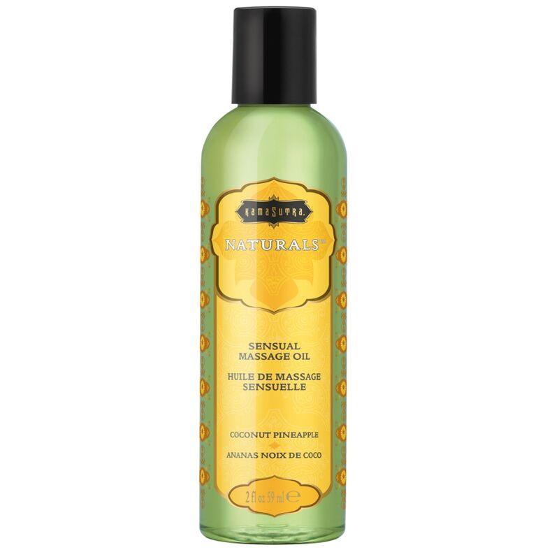 kamasutra olio da massaggio naturale al cocco e ananas 59 ml