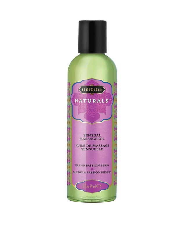 kamasutra olio da massaggio naturale island passion berry 59 ml