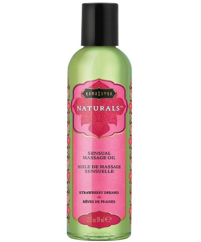 kamasutra olio da massaggio naturale fragola sogni 59 ml