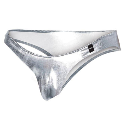 cut4men low rise brief silver l