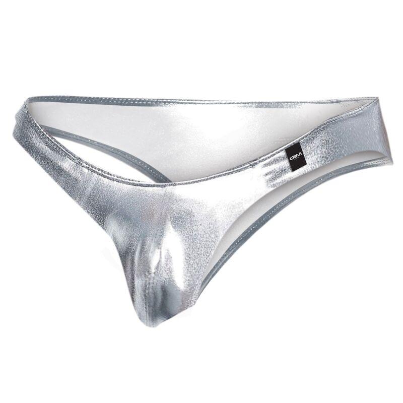 cut4men low rise brief silver l