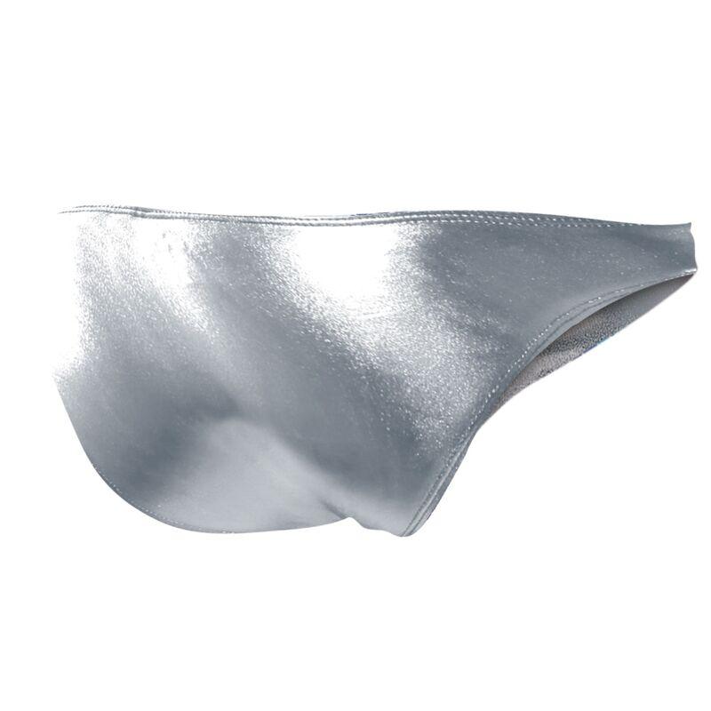 cut4men low rise brief silver l