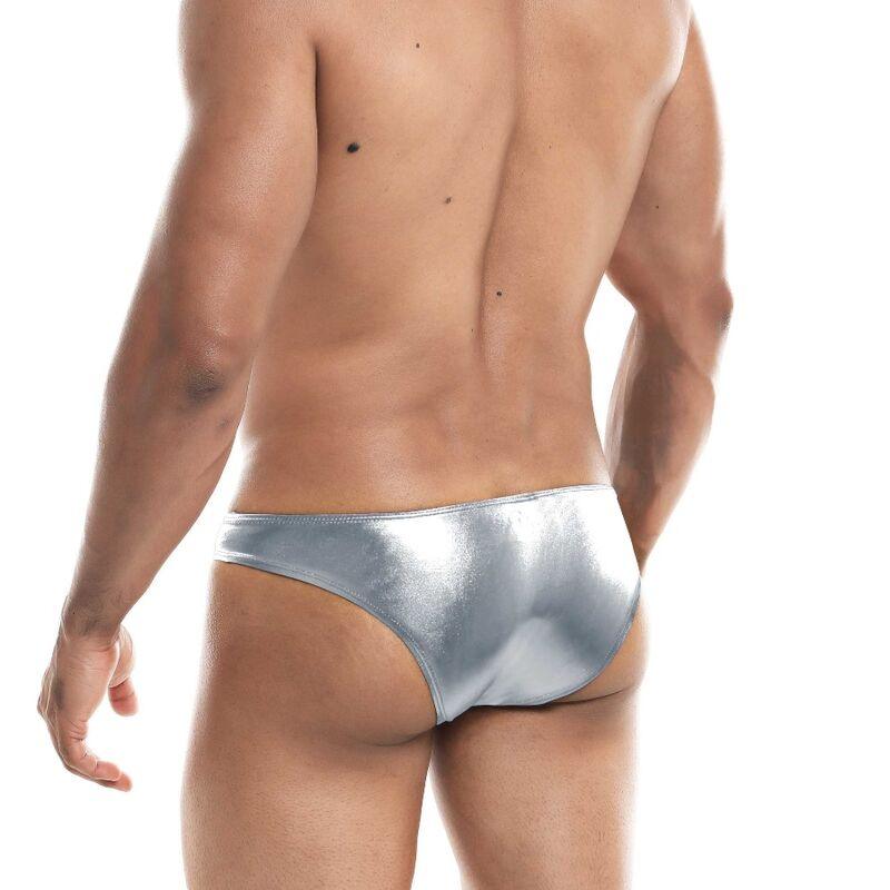 cut4men low rise brief silver l