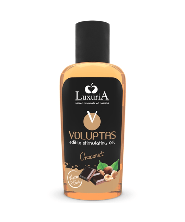 intimateline luxuria voluptas gel da massaggio alimentare effetto riscaldante cioccolato 100 ml
