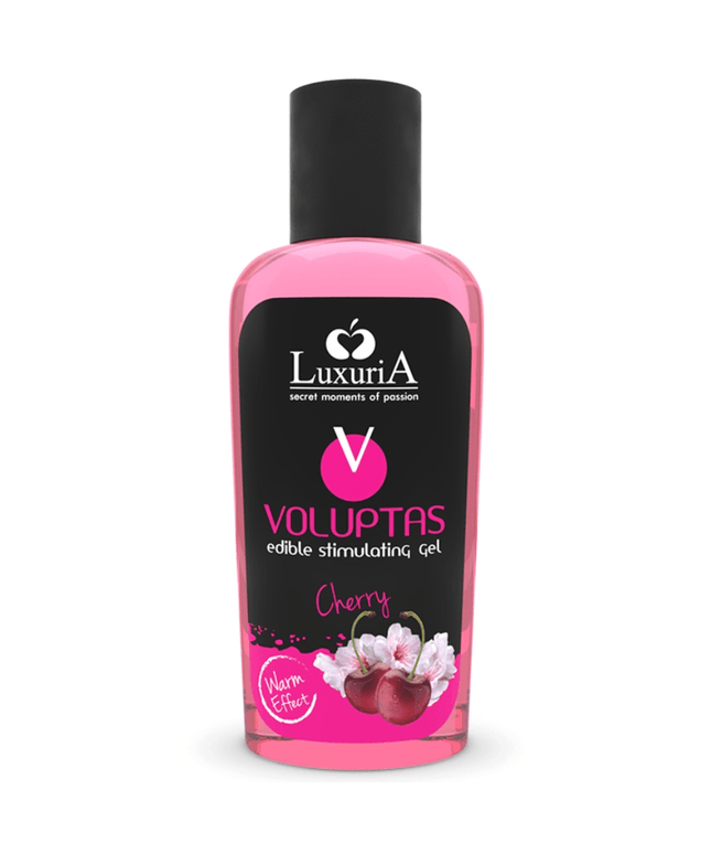 intimateline luxuria voluptas gel da massaggio alimentare effetto riscaldante ciliegia 100 ml