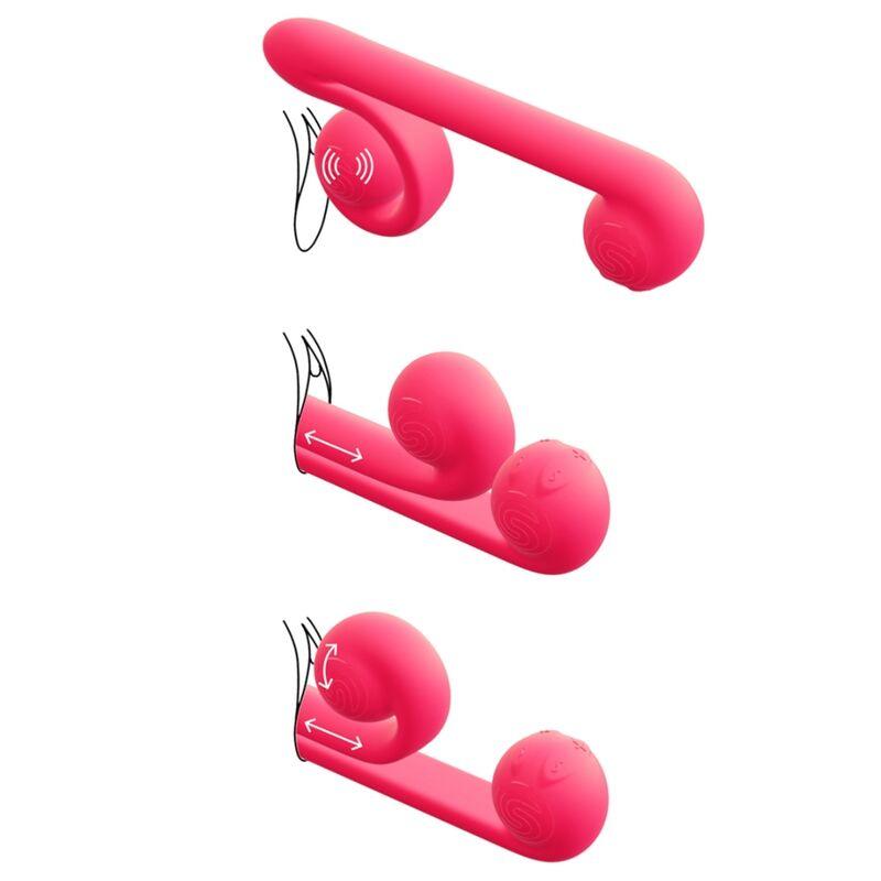 snail vibe vibratore multiazione pink