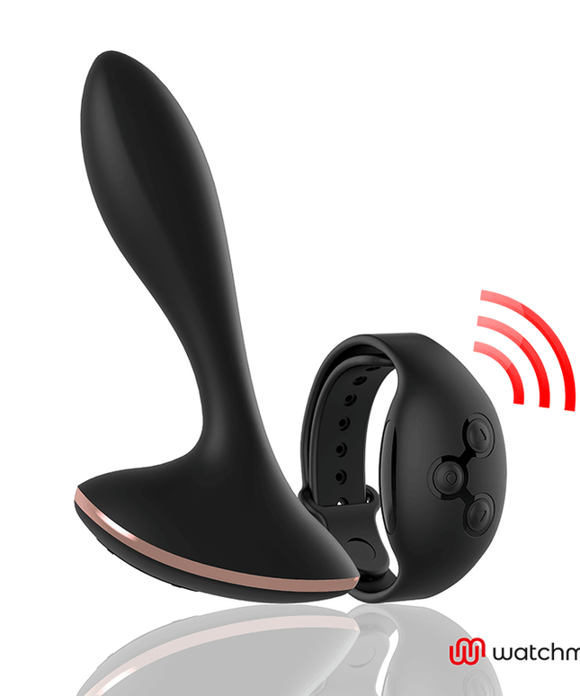 anbiguo watchme vibratore telecomando plug anale vernet