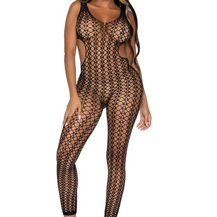 leg avenue bodystocking lattice rete taglia unica