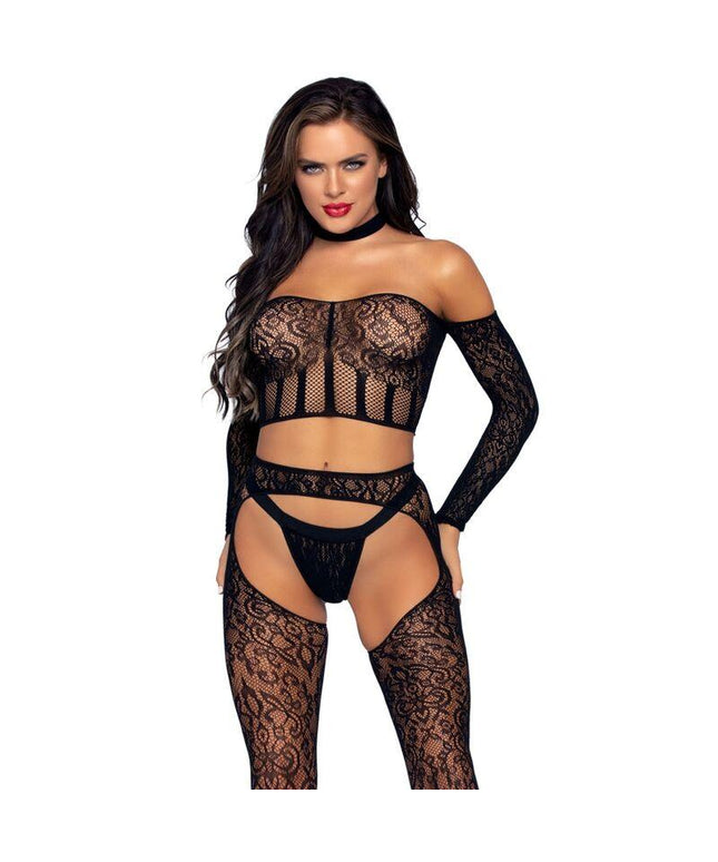 leg avenue set tre pezzi taglia unica