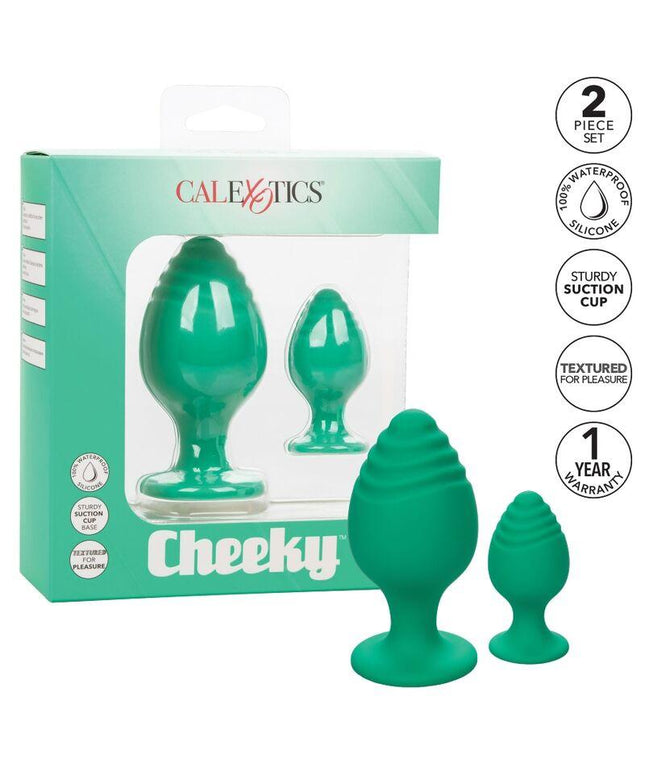 california exotics buttplug cheeky verde