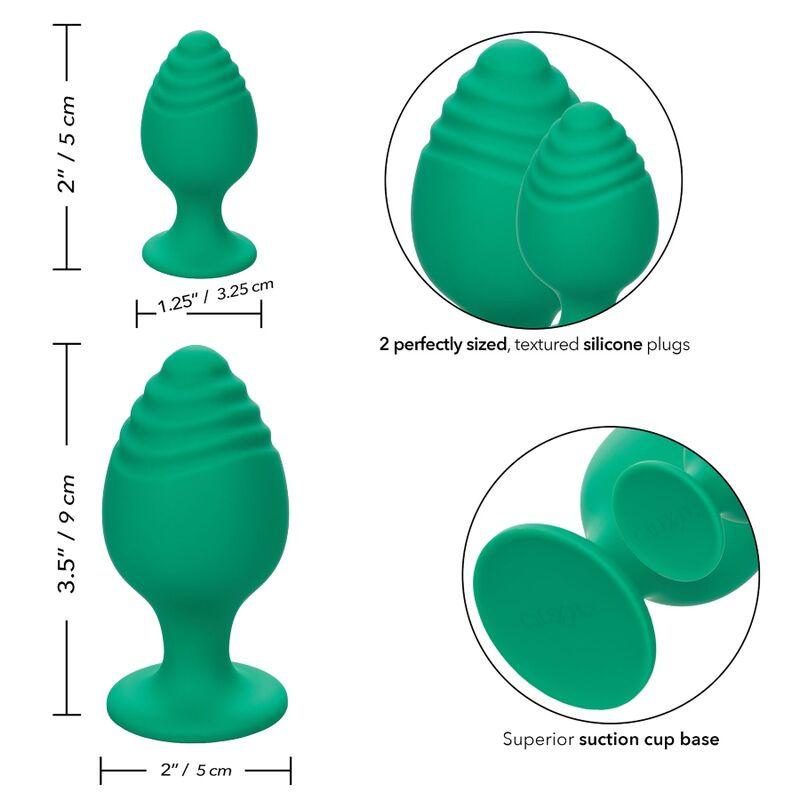 california exotics buttplug cheeky verde