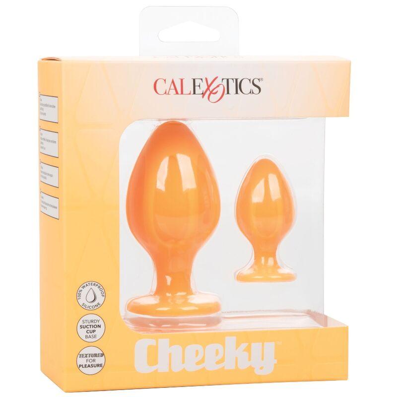 california exotics buttplug cheeky arancione