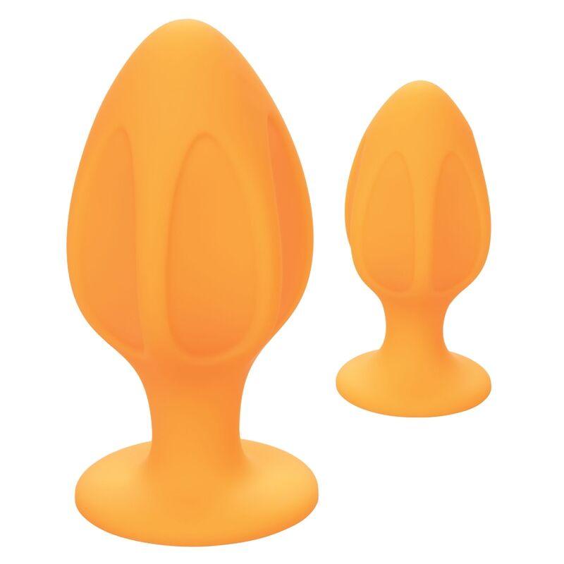 california exotics buttplug cheeky arancione