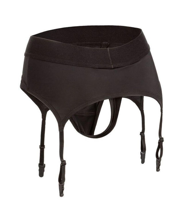 california exotics perizoma senza sfilatura con giarrettiera s m