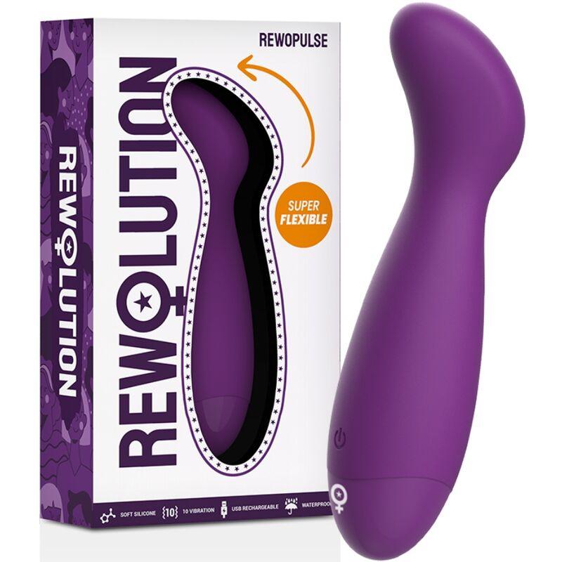 rewolution rewopulse vibratore flessibile stimolatore del punto g