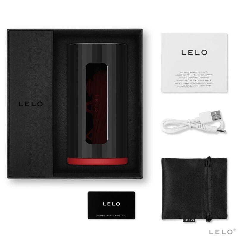 lelo masturbatore f1s v2 con tecnologia sdk rosso nero