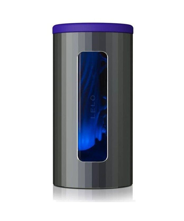 lelo masturbatore f1s v2 con tecnologia sdk blu e metallo