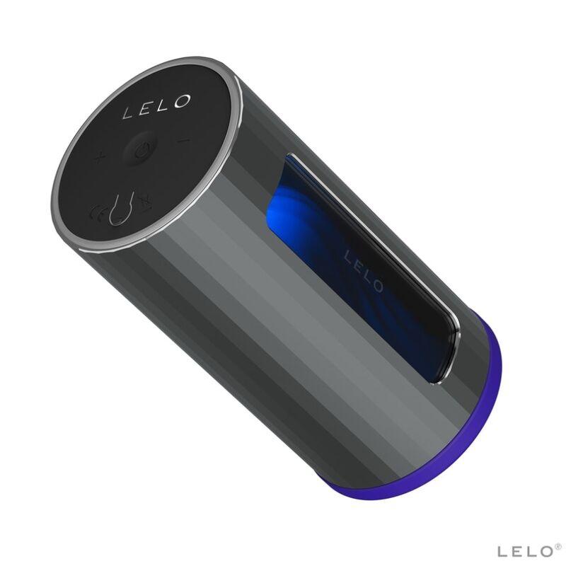 lelo masturbatore f1s v2 con tecnologia sdk blu e metallo