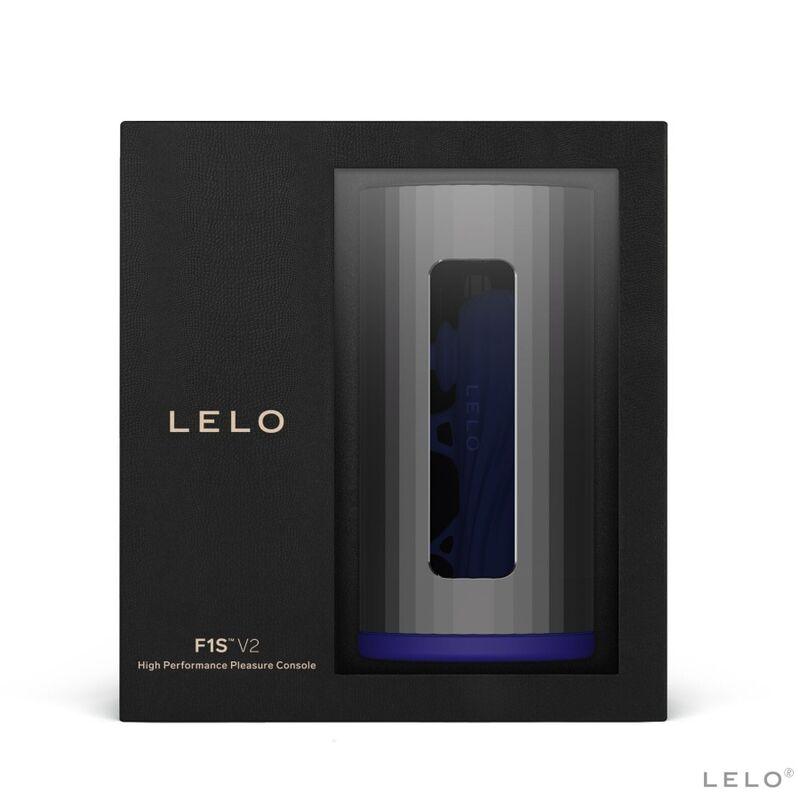 lelo masturbatore f1s v2 con tecnologia sdk blu e metallo