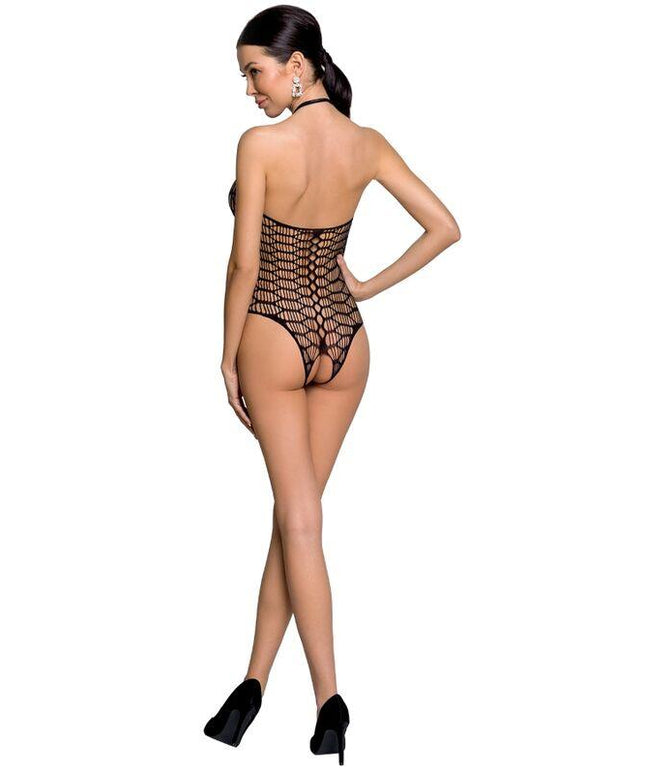 passion woman bs087 bodystocking nero taglia unica