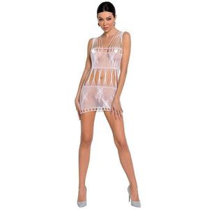 passion woman bs090 bodystocking bianco taglia unica