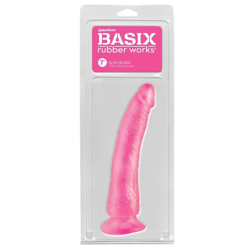 BASIX - JELLY PENE SLIM 19 CM ROSA - Only Vibes