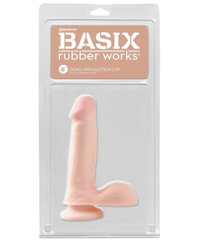 BASIX - GOMMA FUNZIONA PENE 16 CM NATURALE - Only Vibes