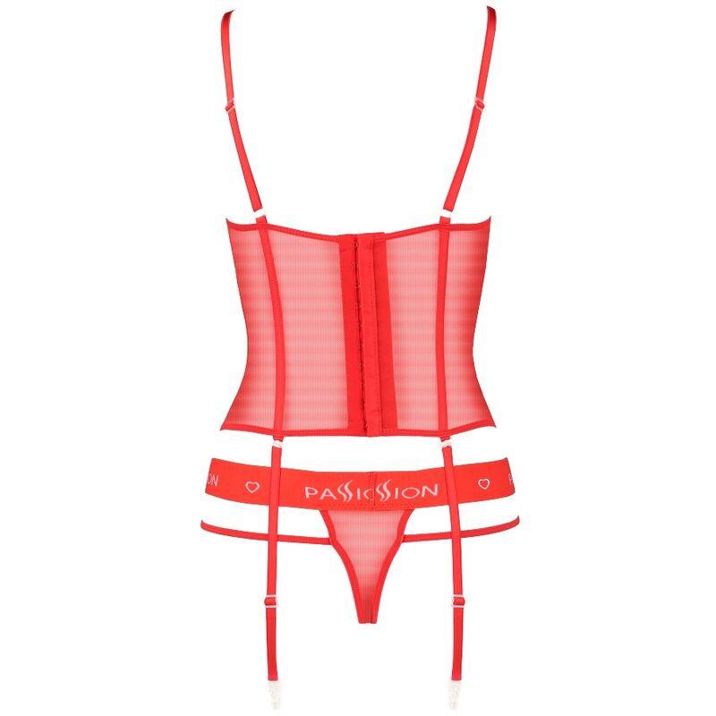 passion corsetto kyoka rosso s m