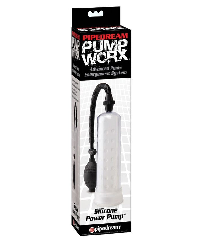 PUMP WORX - SILICONE POWER PUMP CLEAR
