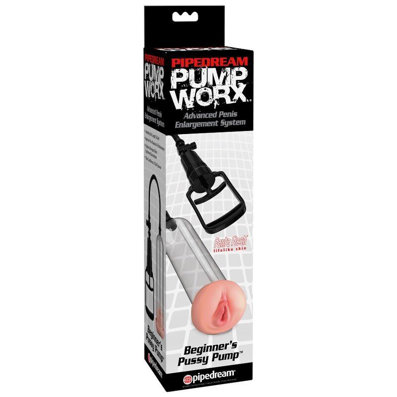 PUMP WORX BOMBA DE ERECCION CON VAGINA PARA PRINCIPIANTES - Only Vibes