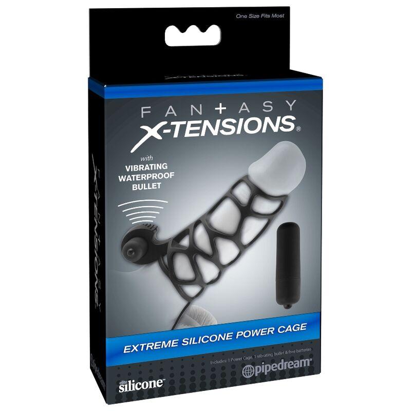 FANTASY X- TENSIONS - POWER CAGE IN SILICONE ESTREMO - Only Vibes