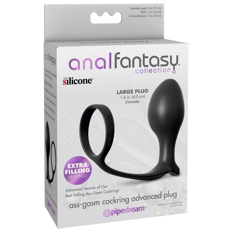 ANAL FANTASY - COLLEZIONE ANELLO ASS-GASM ADVANCED CON PLUG ANALE - Only Vibes