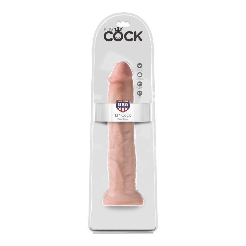 king cock dildo realistico 33 cm