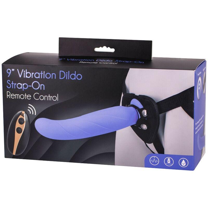 seven creations cinghia sull imbracatura con dildo 24 cm