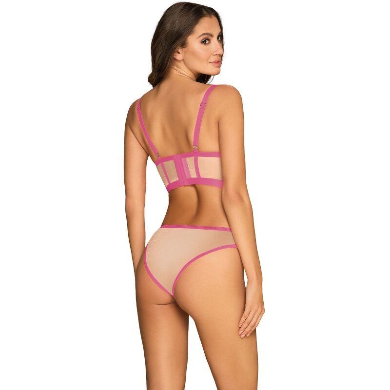 obsessive set due pezzi nudelia rosa s m