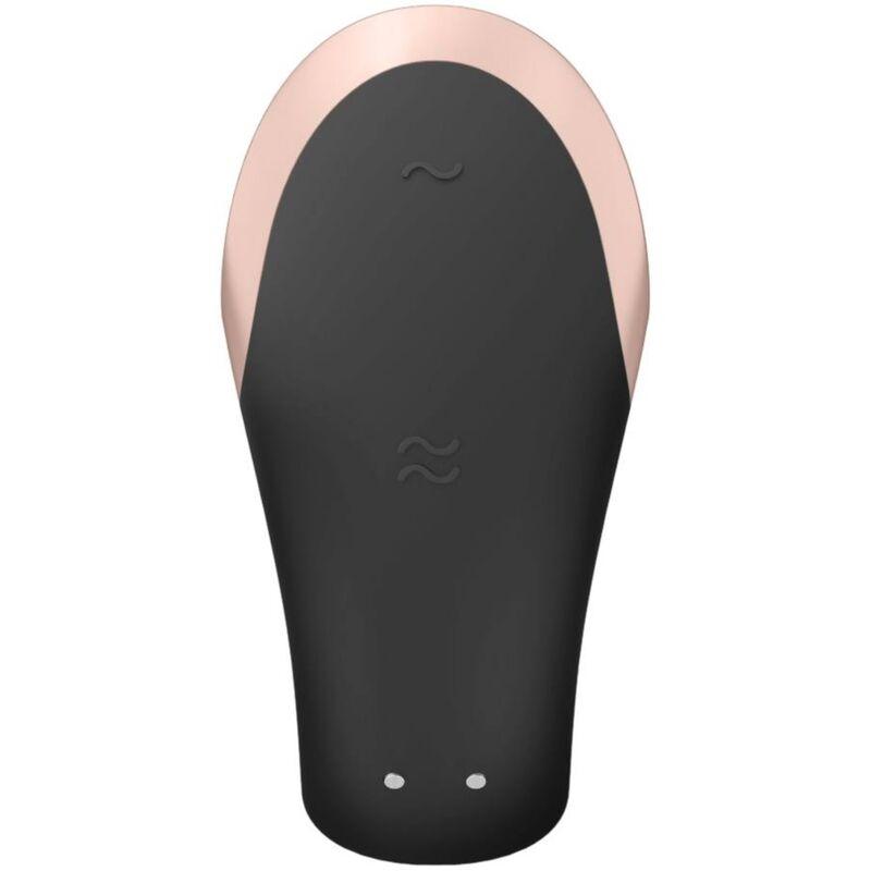 satisfyer vibratore double love partner di lusso nero