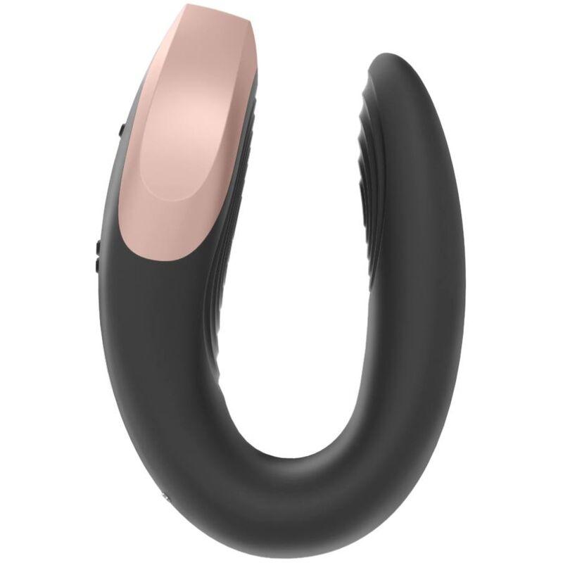 satisfyer vibratore double love partner di lusso nero