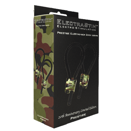 electrastim anelli per il cazzo regolabili prestige electraloops camouflage